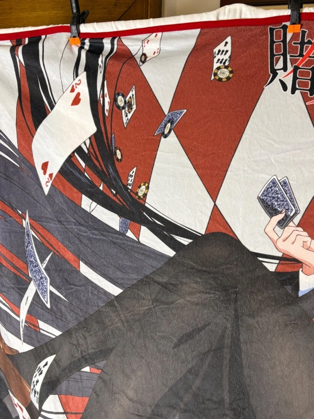 Kakegurui Yumeko Jabami Checkered Sublimation Throw Blanket 46